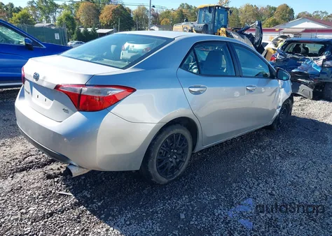 2015 Toyota Corolla Le from USA, damaged, VIN 2T1BURHE7FC233907